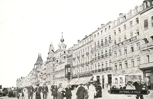 AK / Ansichtskarte Ostende_Oostende La Digue 