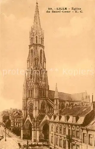 AK / Ansichtskarte Lille_Nord Eglise du Sacre Coeur Lille_Nord
