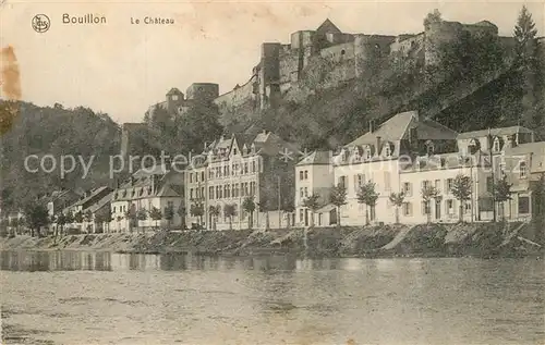 AK / Ansichtskarte Bouillon_Liege_Wallonie Bords de la Semois Chateau Bouillon_Liege_Wallonie