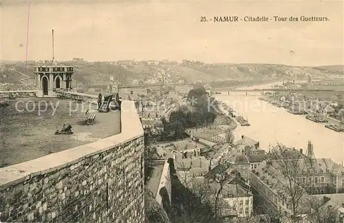 AK / Ansichtskarte Namur_Wallonie Citadelle Tour des Guetteurs Namur Wallonie