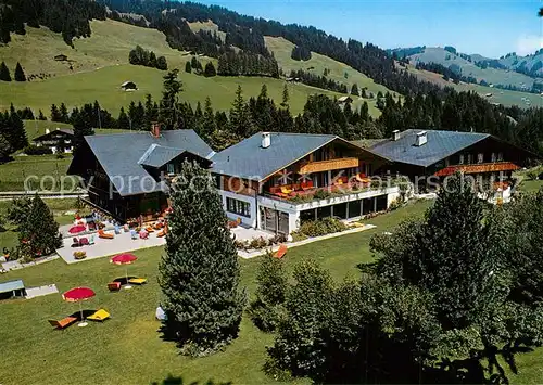 AK / Ansichtskarte Saanenmoeser_Zweisimmen Hotel Hornberg Saanenmoeser Zweisimmen