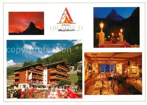 AK / Ansichtskarte Zermatt_VS Hotel Abendruh Zermatt_VS