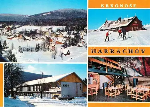 AK / Ansichtskarte Krkonose Harrachov Skigebiet Krkonose