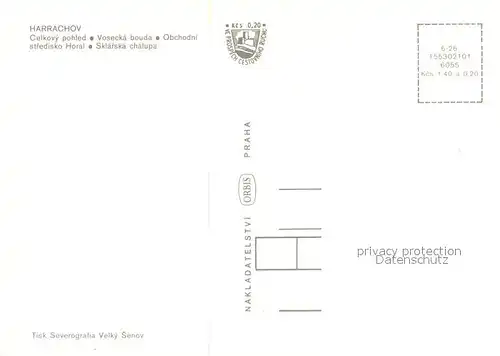 AK / Ansichtskarte Krkonose Harrachov Skigebiet Krkonose