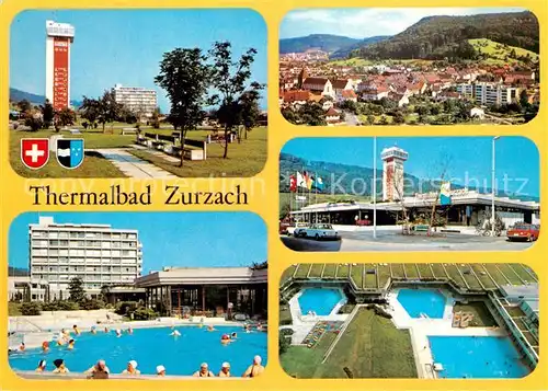 AK / Ansichtskarte Zurzach Thermalbad Turmhotel Zurzach