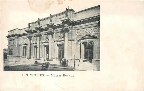 AK / Ansichtskarte Bruxelles_Bruessel Musees Royaux Bruxelles_Bruessel
