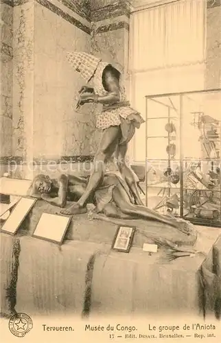 AK / Ansichtskarte Tervueren Musee du Congo Groupe de l Aniota Tervueren