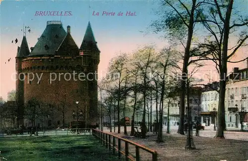 AK / Ansichtskarte Bruxelles_Bruessel La Porte de Hal Bruxelles_Bruessel