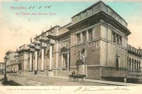 AK / Ansichtskarte Bruxelles_Bruessel Le Palais des Beaux Arts Bruxelles_Bruessel