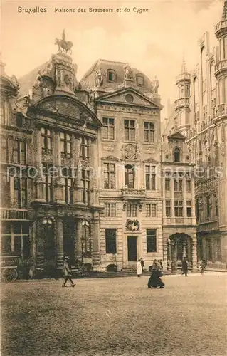 AK / Ansichtskarte Bruxelles_Bruessel Maisons des Brasseurs et du Cygne Bruxelles_Bruessel