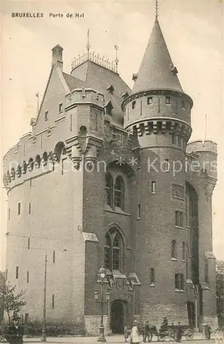 AK / Ansichtskarte Bruxelles_Bruessel La Porte de Hal Bruxelles_Bruessel
