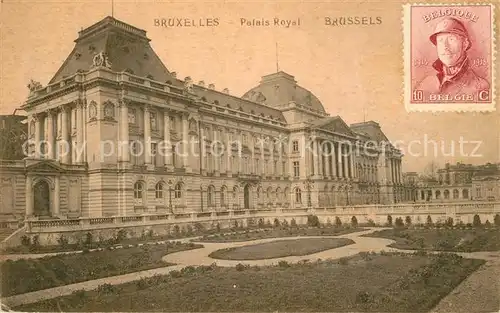 AK / Ansichtskarte Bruxelles_Bruessel Palais Royal Bruxelles_Bruessel