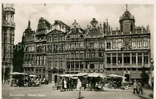 AK / Ansichtskarte Bruxelles_Bruessel Grande Place Marktplatz Bruxelles_Bruessel