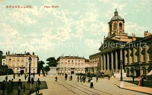 AK / Ansichtskarte Bruxelles_Bruessel Place Royale Bruxelles_Bruessel