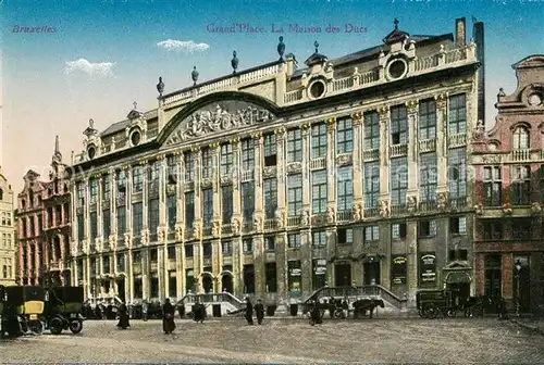 AK / Ansichtskarte Bruxelles_Bruessel Grande Place Maison des Ducs Bruxelles_Bruessel