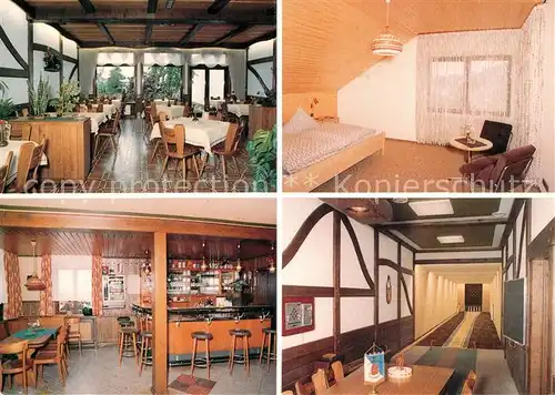 AK / Ansichtskarte Barweiler_Ahrweiler Hotel Pension Huellen Barweiler_Ahrweiler