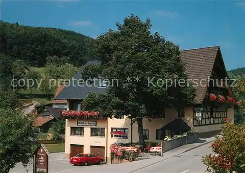 AK / Ansichtskarte Mauchen_Stuehlingen Gasthaus Linde Mauchen_Stuehlingen