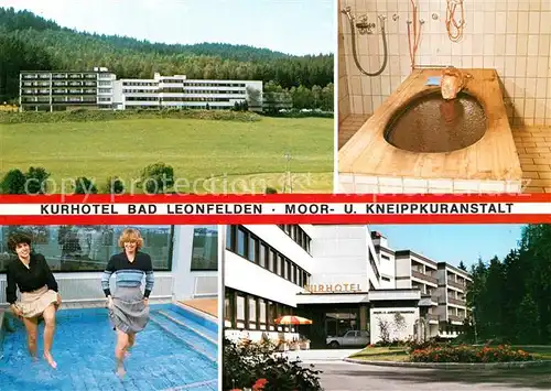 AK / Ansichtskarte Bad_Leonfelden Kurhotel Moor  und Kneippkuranstalt Bad_Leonfelden