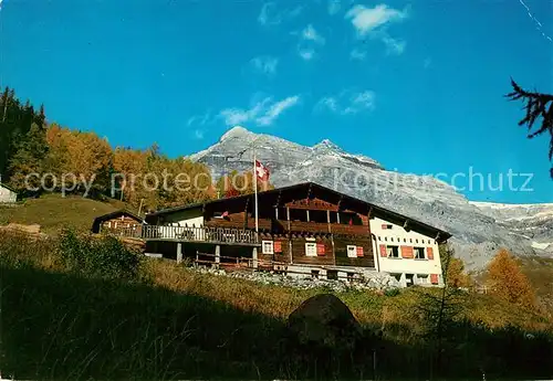 AK / Ansichtskarte Derborence Refuge du Lac Berghaus Alpen Derborence