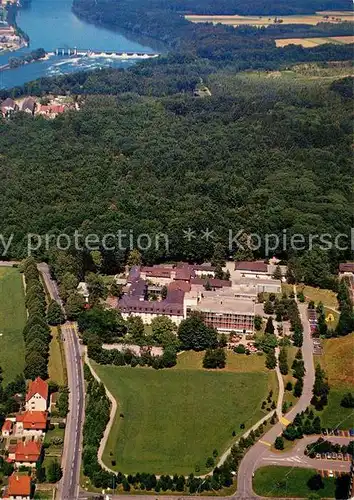 AK / Ansichtskarte Rheinfelden_AG Solbadklinik Rehabilitationszentrum Fliegeraufnahme Rheinfelden AG