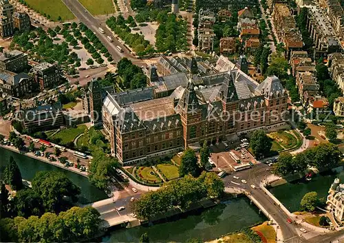 AK / Ansichtskarte Amsterdam_Niederlande Rijksmuseum Fliegeraufnahme Amsterdam_Niederlande