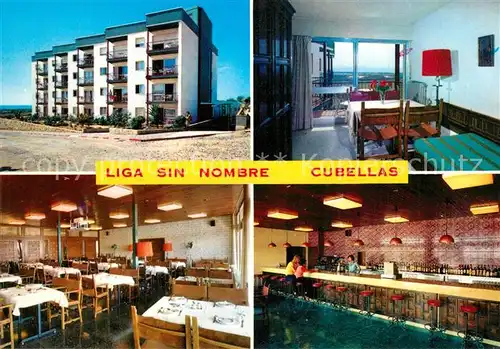 AK / Ansichtskarte Cubellas Hotel Liga sin Nombre Restaurant Bar Cubellas