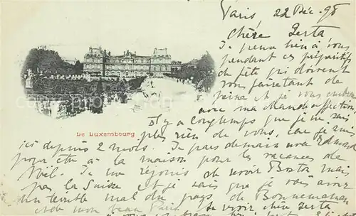 AK / Ansichtskarte Luxembourg_Luxemburg  Luxembourg Luxemburg