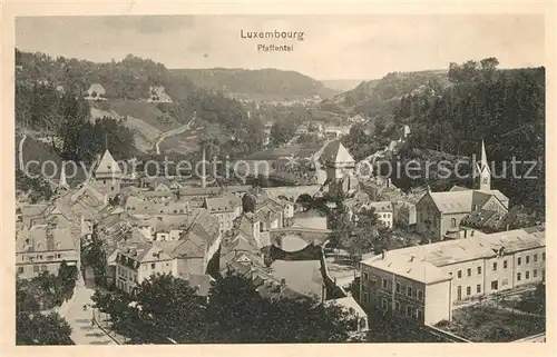 AK / Ansichtskarte Luxembourg_Luxemburg Pfaffental Luxembourg Luxemburg