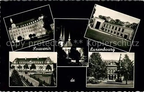 AK / Ansichtskarte Luxembourg_Luxemburg  Luxembourg Luxemburg