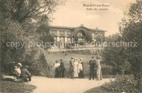AK / Ansichtskarte Mondorf les Bains Salle de Concert Mondorf les Bains