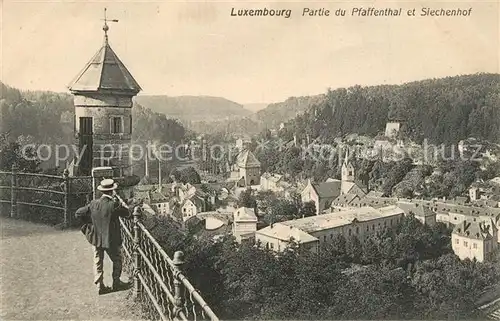 AK / Ansichtskarte Luxembourg_Luxemburg Partie du Pfaffenthal et Siechenhof Luxembourg Luxemburg