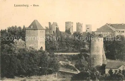 AK / Ansichtskarte Luxembourg_Luxemburg Rham Luxembourg Luxemburg
