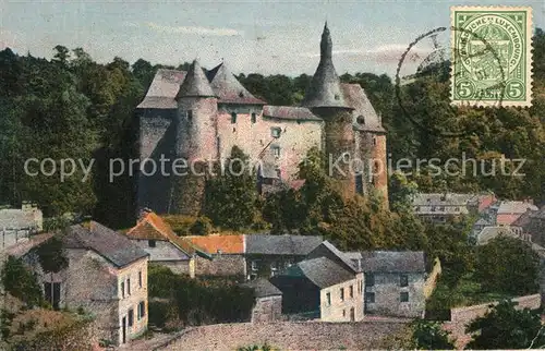 AK / Ansichtskarte Clervaux Chateau feodal  Clervaux