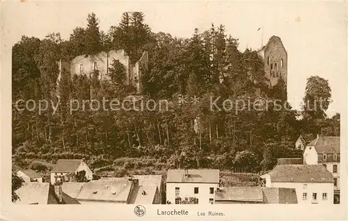 AK / Ansichtskarte Larochette_Luxembourg Ler Ruines Larochette Luxembourg