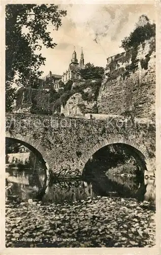 AK / Ansichtskarte Luxembourg_Luxemburg Le Stierchen Luxembourg Luxemburg