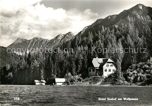 AK / Ansichtskarte Weissensee_Kaernten Hotel Seehof Weissensee Kaernten