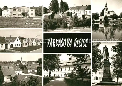 AK / Ansichtskarte Kardasova_Recice Teilansichten Kardasova Recice