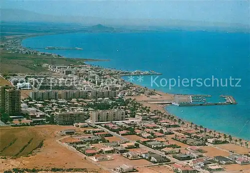 AK / Ansichtskarte Cartagena_Murcia Mar de Cristal Islas Menores Los Nietos Fliegeraufnahme Cartagena Murcia