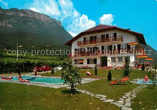 AK / Ansichtskarte Kaltern_Weinstrasse_Tirol Pension Panorama Kaltern_Weinstrasse_Tirol
