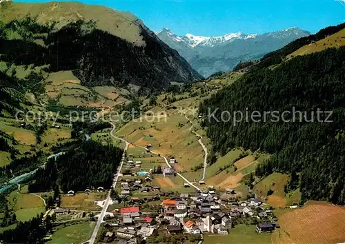 AK / Ansichtskarte Doellach_Kaernten Moelltal Glocknerstrasse Fliegeraufnahme Doellach_Kaernten