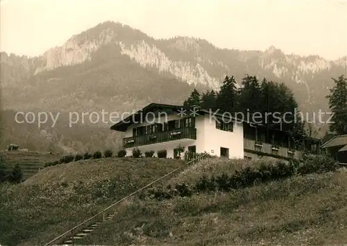 AK / Ansichtskarte Ettal Cafe Ettaler Alm Ettal