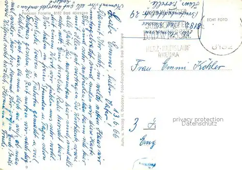 AK / Ansichtskarte Bad_Wiessee Pension Forelle Bad_Wiessee