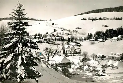 AK / Ansichtskarte Todtnauberg Winterpanorama Todtnauberg