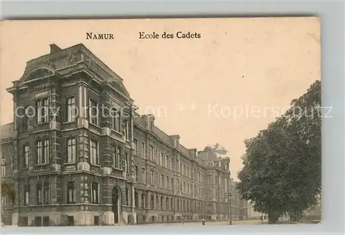 AK / Ansichtskarte Namur_sur_Meuse Ecole des Cadets Namur_sur_Meuse