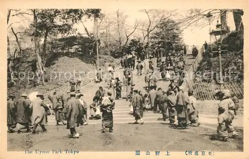 AK / Ansichtskarte Tokyo The Uyeno Park Tokyo