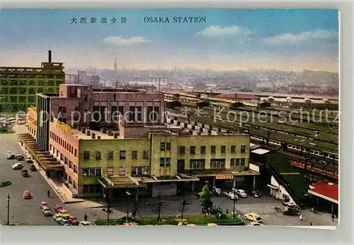 AK / Ansichtskarte Osaka Osaka Station Osaka