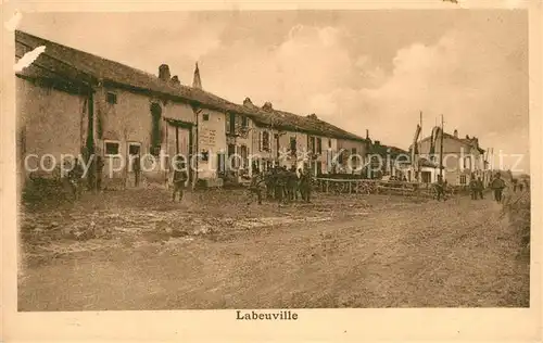 AK / Ansichtskarte Labeuville Soldaten Patrouille Labeuville