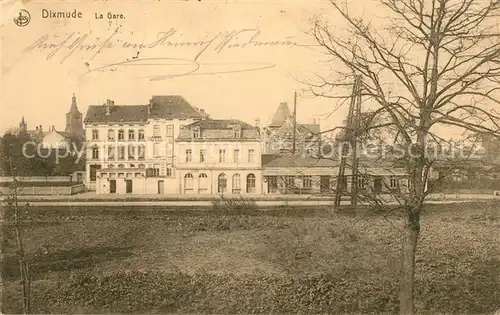 AK / Ansichtskarte Dixmude La Gare Dixmude