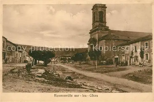 AK / Ansichtskarte Hannonville sous les Cotes Ortspartie Hannonville sous les Cotes