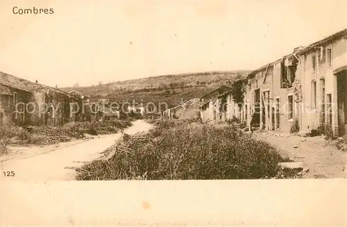 AK / Ansichtskarte Combres_Eure et Loir Zerstoertes Dorf 